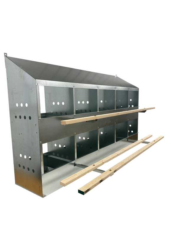 Galvanized Manual Nest Boxes