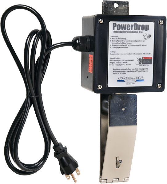 Power Curtain Drop
