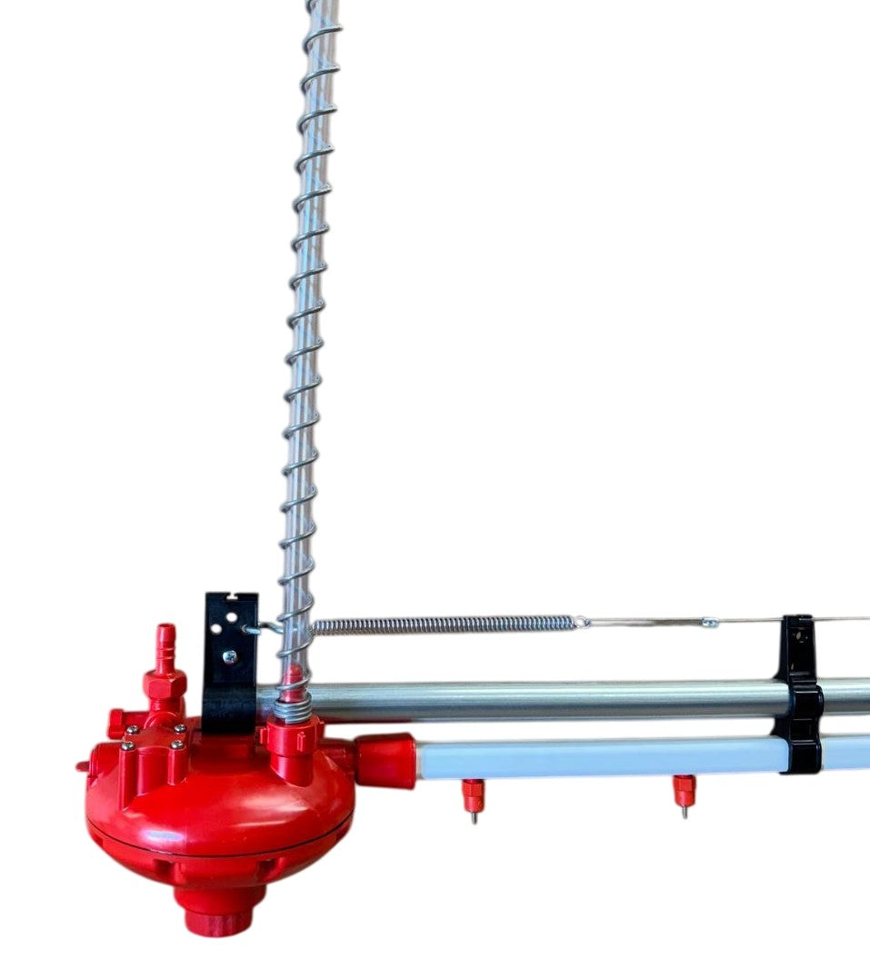 8' Hobby Chicken Drinker Line with Regulator