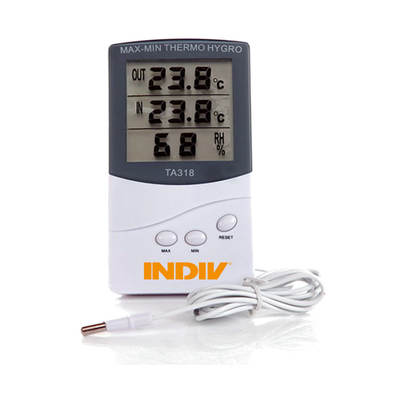 Digital LCD Thermometer/Hygrometer with min/max